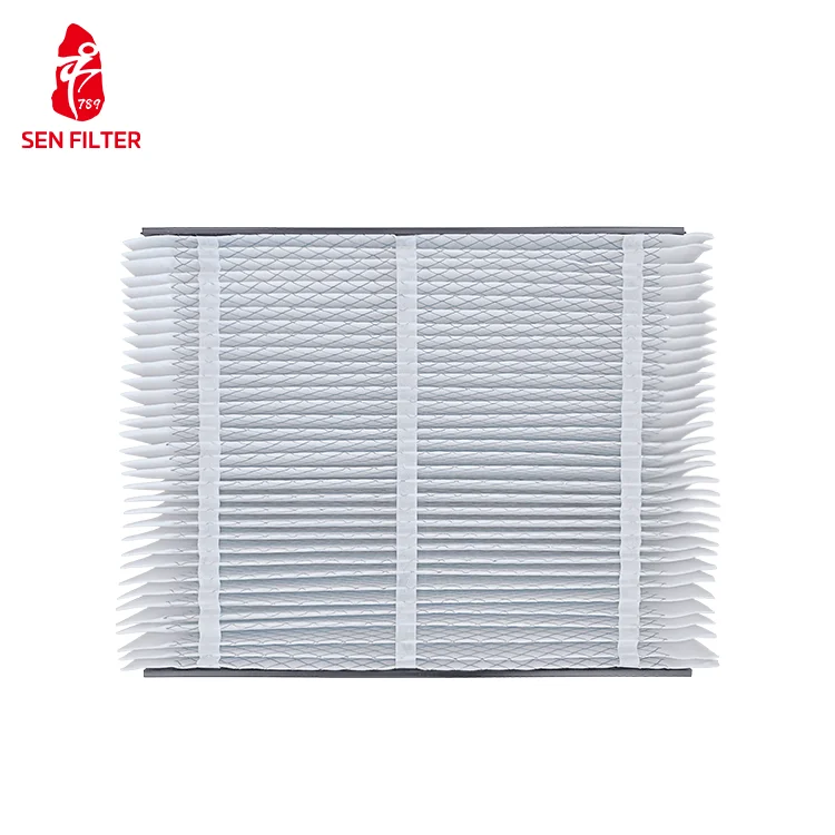 Home Air Purifier Air Filters Paper Honeycomb Active Carbon 2 in 1 HEPA Filter
