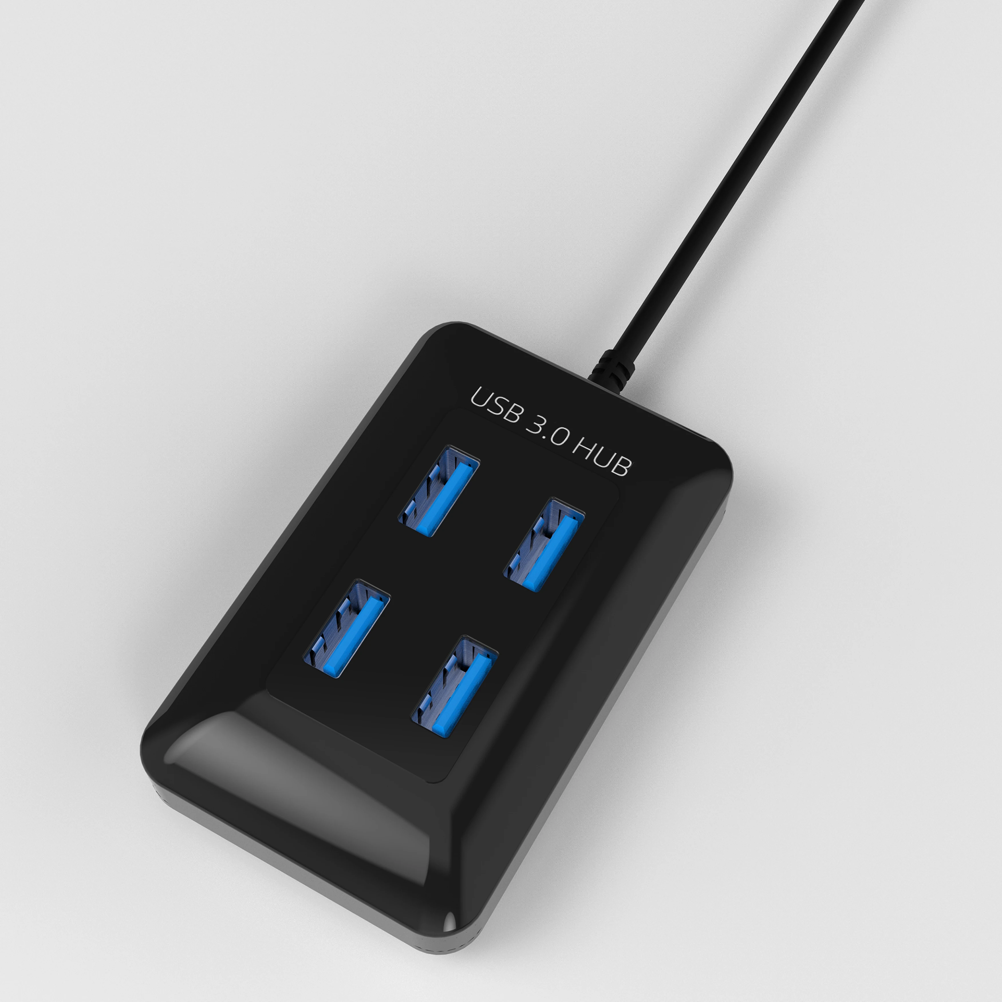 New Style High Speed 4 Port Usb 3.0 Hub Charger Laptop Docking Station