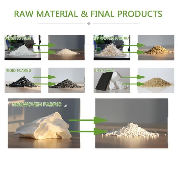 Grace Machinery PE rigid flakes recycling washing line