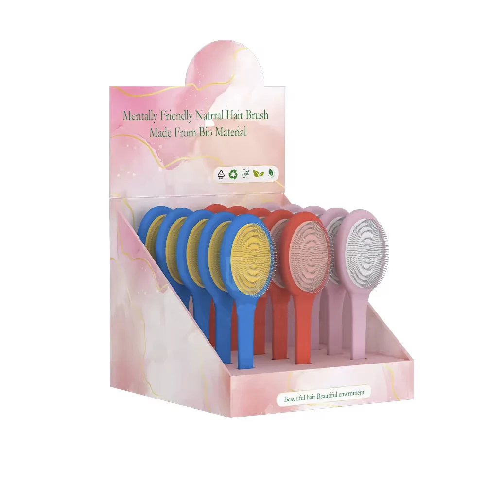 Custom Retail Paper Shelf Ready Display Packaging Box POS Cardboard Corrugated Tear Away Box