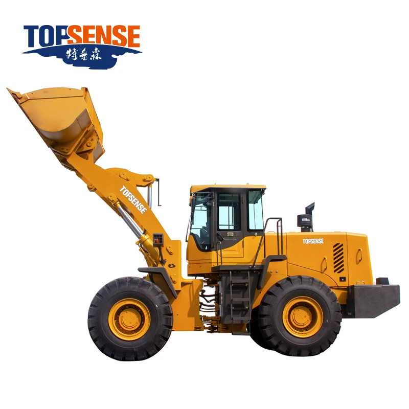Китайский 5-тонный колесный погрузчик TS656 с 3.0 м3