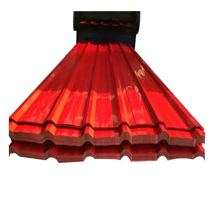 Corrugated Sheet ppgi color Roof Long Span Prepainted Galvanized Steel Roof Tile Coated Metal Plate