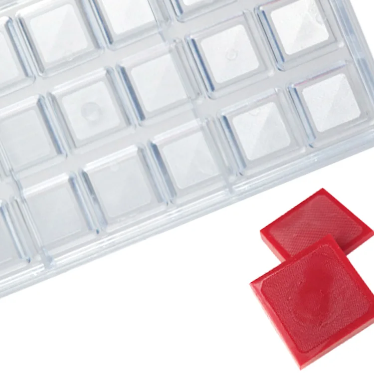 High Quality Sustainable Rectangle Shape Handmade PS Chocolate Mold Making