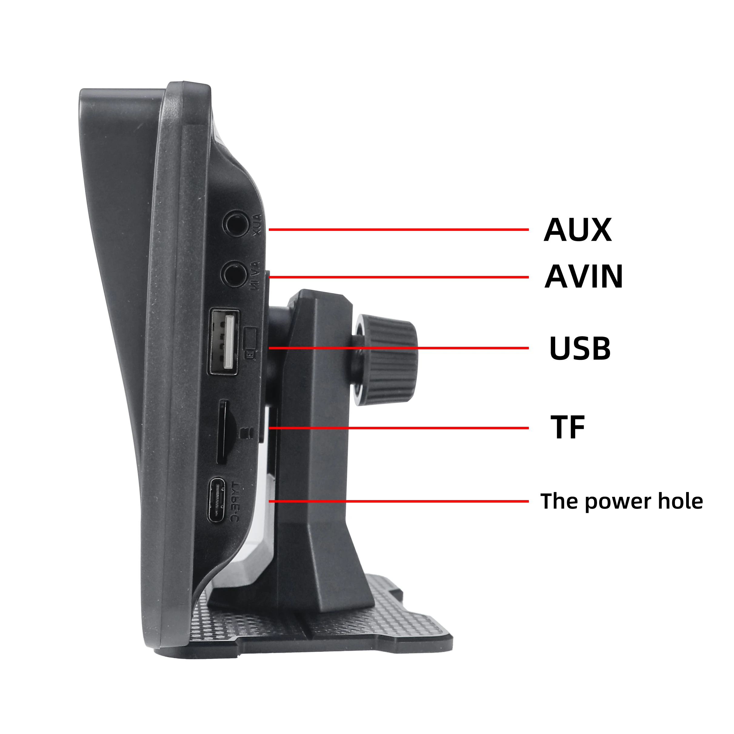 Factory 7 Inch Car Monitoring System PND Truck Rv Parking Rear View Reverse Assistance Lcd Color Display Screen Car Monitor