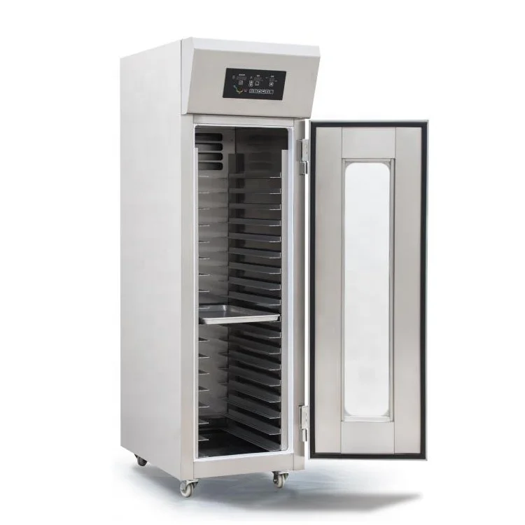 18 Trays Commercial Bread Proofer Baking Bread Fermentation Machine New Product 2030 Provided Restaurant Energy Saving R404a