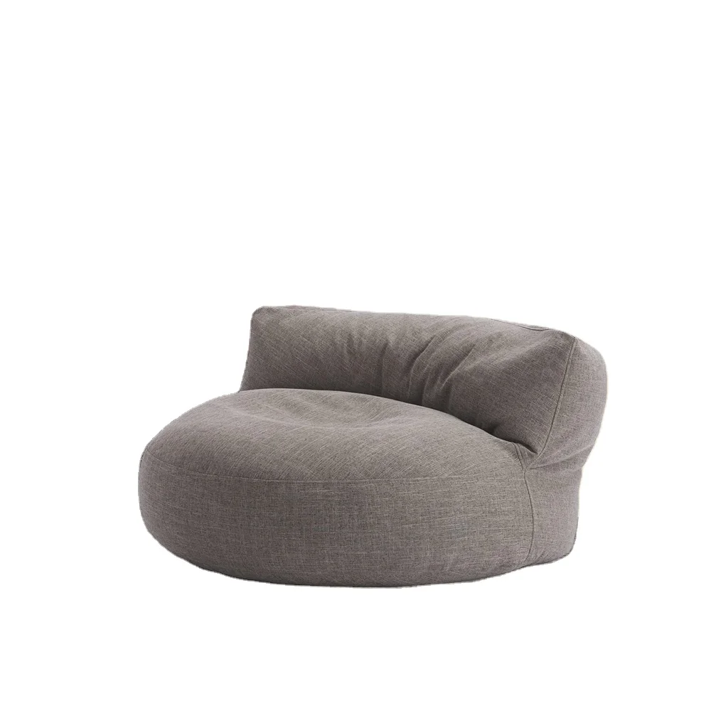 Luckysac Round Big Beanbag Chair Wholesale Indoor Outdoor Waterproof Beanbag puff Lounge