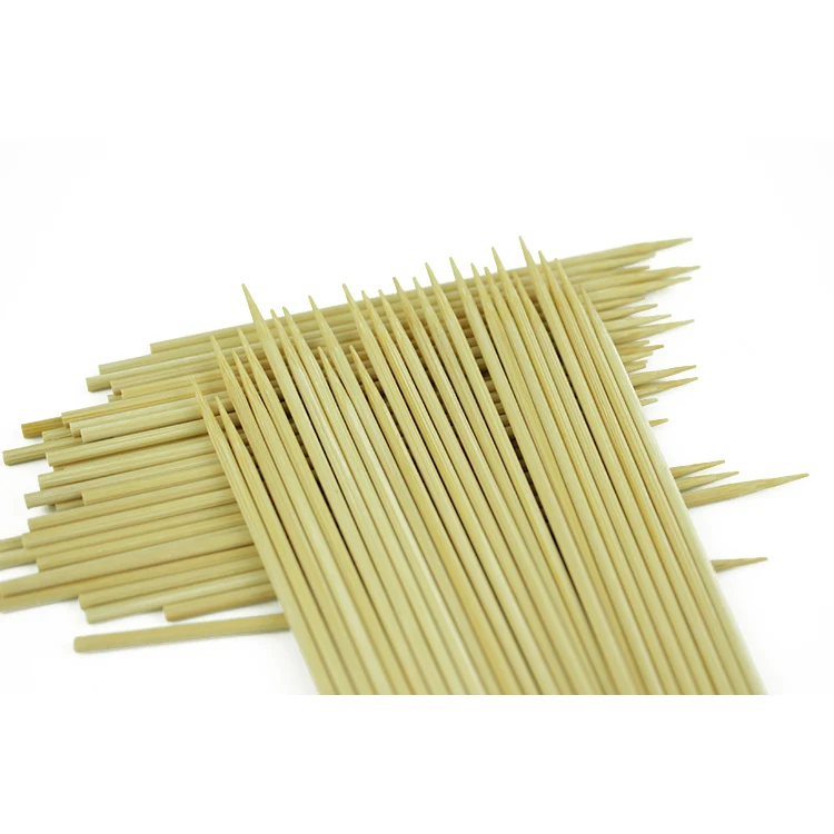 
Wholesale Bamboo Bbq Disposable Biodegradable Skewers Food Picks 