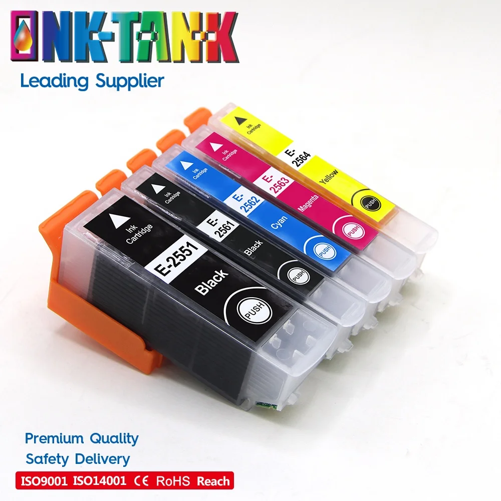Чернильный бак T2551 T2561 269 T2690 T2691 Премиум Цвет Совместимый струйный картридж для принтера Epson