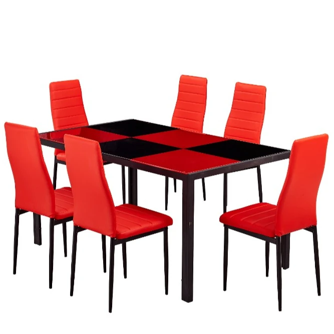 Nordic light luxury dining table and dining chair household Back of a chair stool