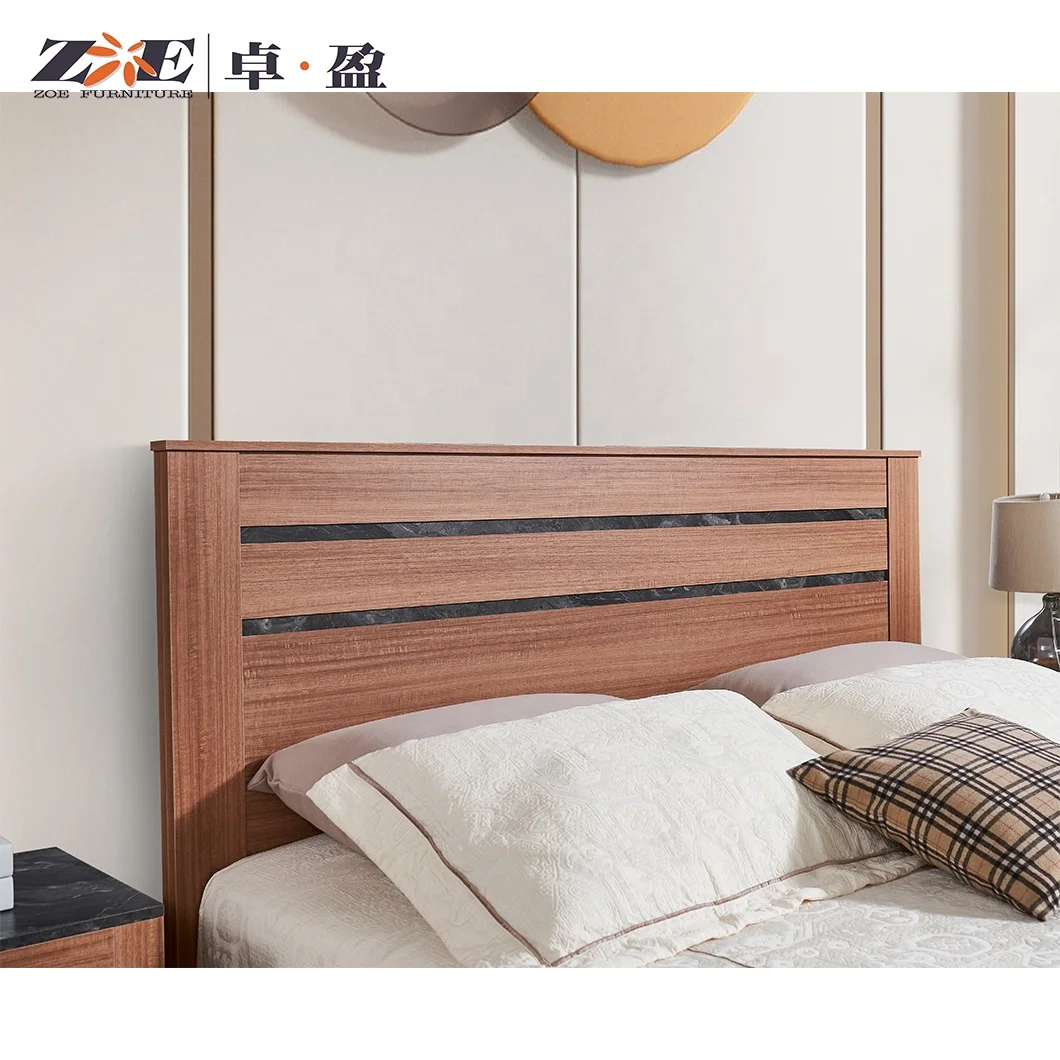 New Design Home Furniture China Hot Sale Sets Furniture Wooden King Size Bedroom Beds