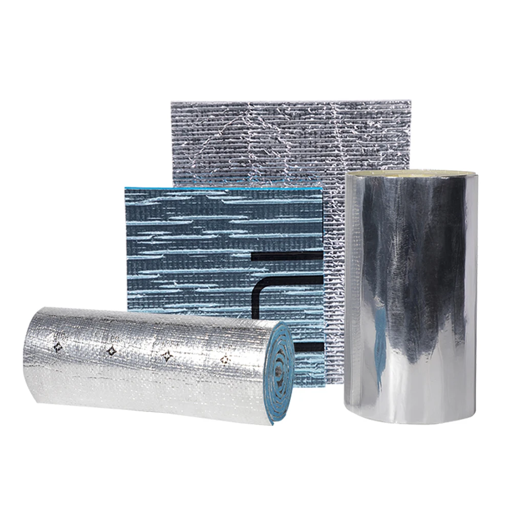 Wholesale Custom Logo Heat Insulator Foam Heat Insulation Materials Aluminum Foil Thermal Preservation Roll