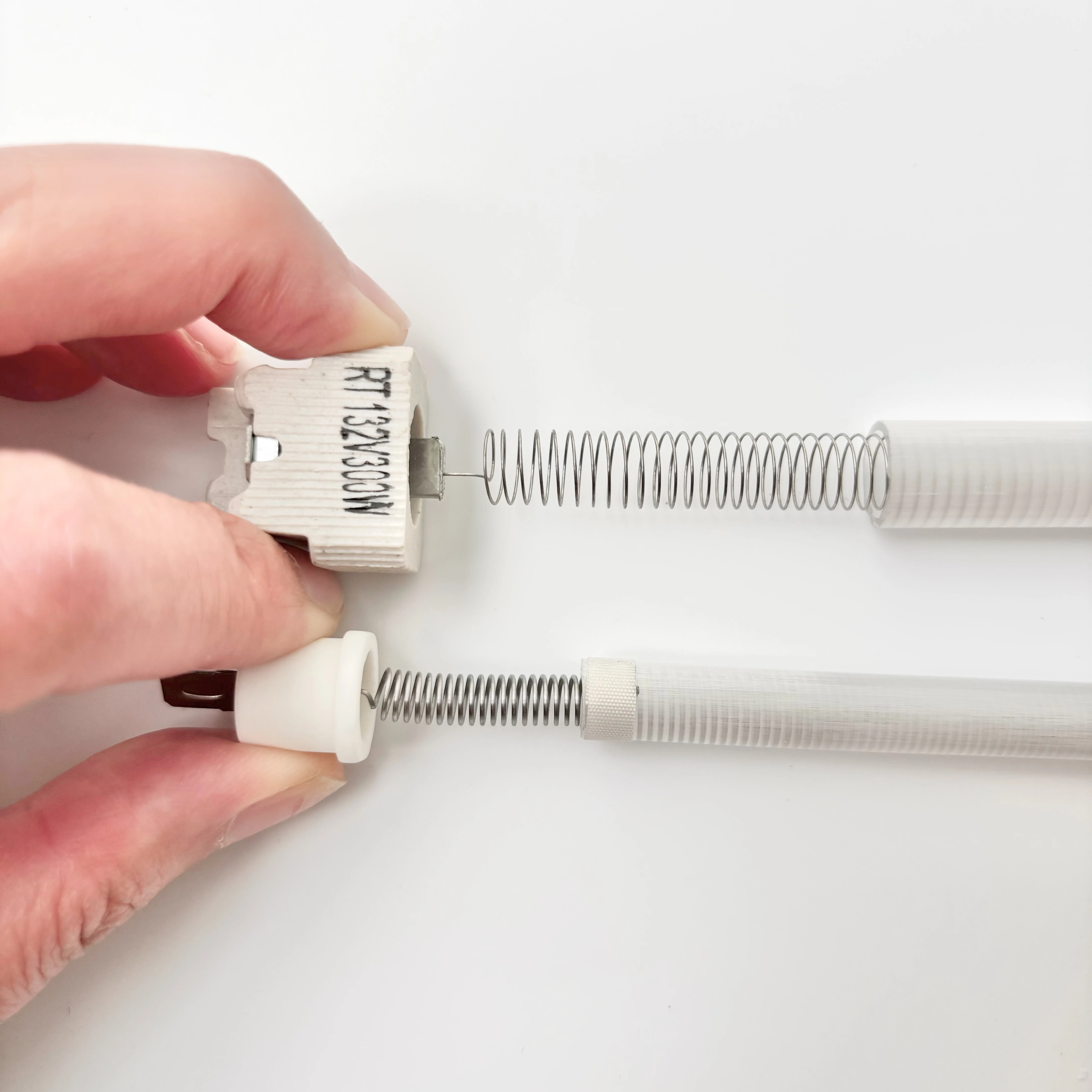 Oven sterilizer heating tube 69.8V/320W ceramic hair heating wire quartz tube