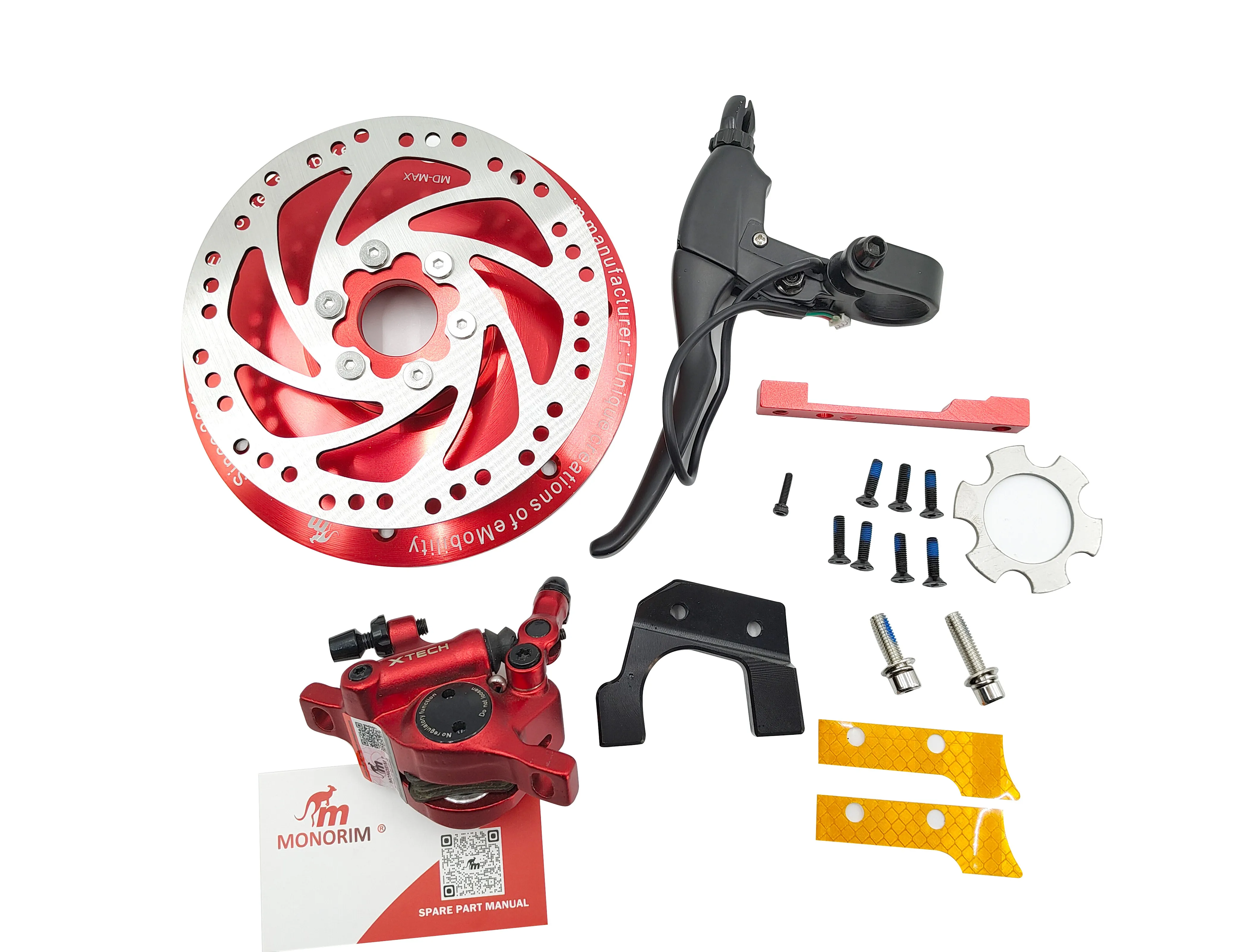 MONORIM mxr1-pro For Segway G30 max upgrade kit for MXR1 rear suspension motor upgrade disc brake Electric scooter accessories