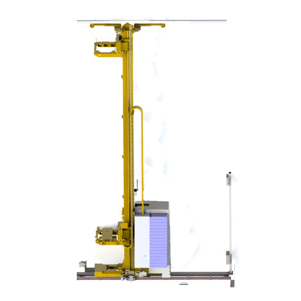 Customized High Efficiency Automatic Stacker Crane Heavy Duty for ASRS Rack Retrieval Pallet Racking System 180 M/min. 40 M/min