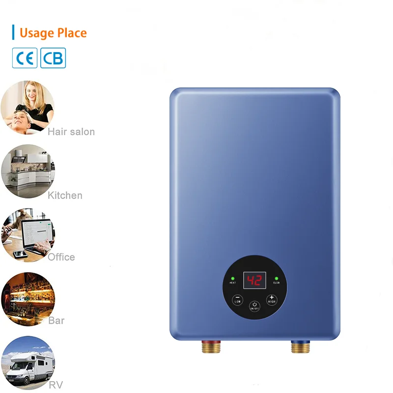 Низкая цена оптовая продажа 3.5KW 120 В Tankless Электрический проточный водонагреватель для