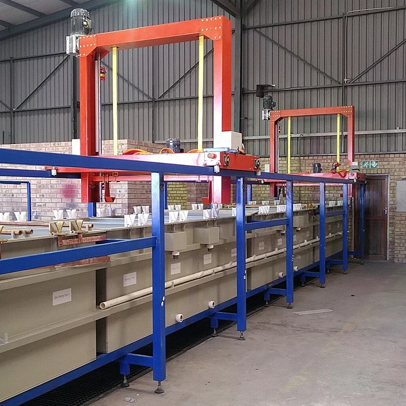 TONGDA11 Barrel type electroplating machine Zinc plating line Electroplating equipment