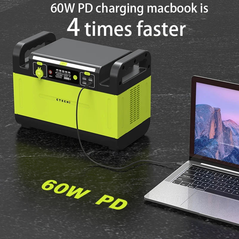 USA Japan AU EU power station 8 hour super fast recharge time 1000W Portable power station for UPS Camping Outdoor Activities