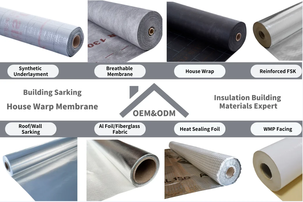 Australian General Radiant Barrier Roof Sarking Reflective Aluminum Foil Woven For Building Insulation