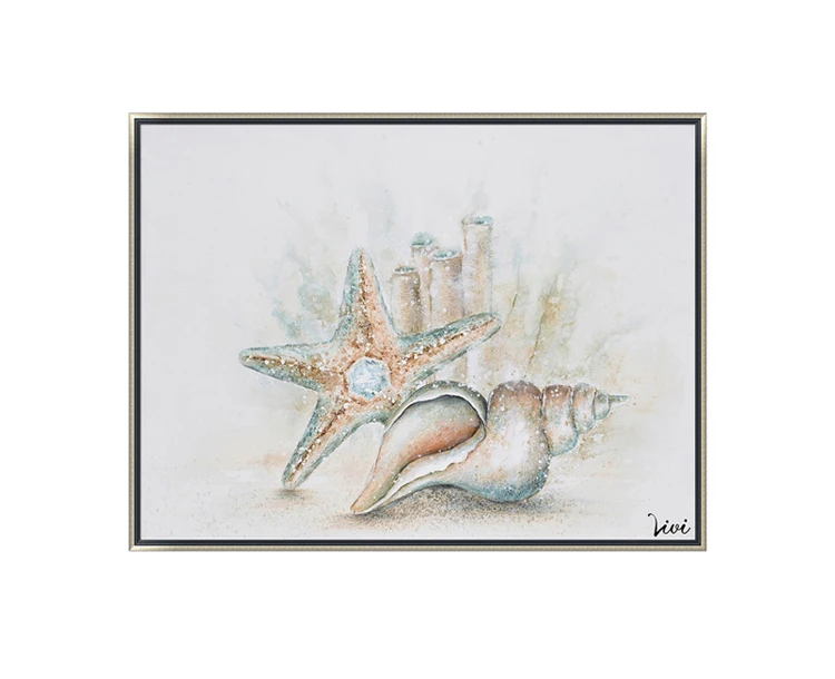 Promotional various durable using china easy ocean oil canvas painting