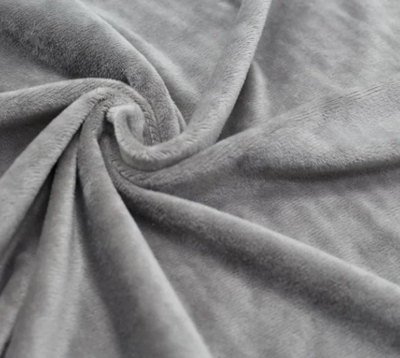 
Hot sale high quality silk feeling 100% polyester plain minky flannel fleece fabric for blanket ,sofa,toy ,electric blanket 