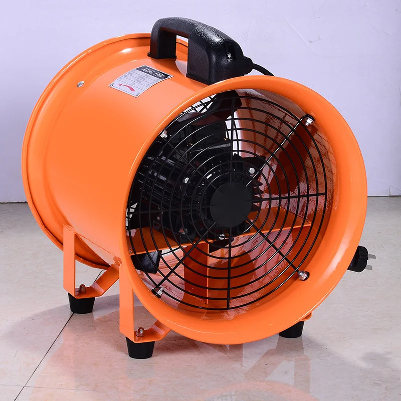 8 inch Electric Portable Ventilation Mobile Exhaust Fan Industrial painting ventilation equipment portable axial flow fan