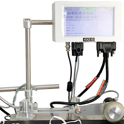 Automatic Expiry Date Ink Jet Inkjet Batch Coding Printing Machine For Pouches Plastic bag