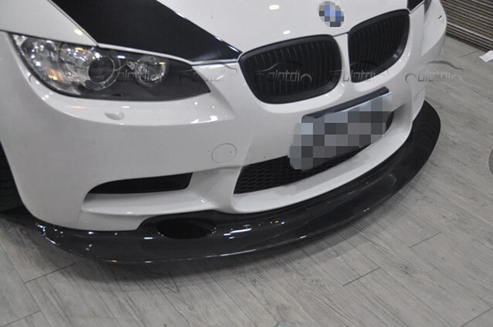  GT4 стиль автомобильный передний сплиттер из углеродного волокна бампер губа для серии E92 E93 M3 2007-2011