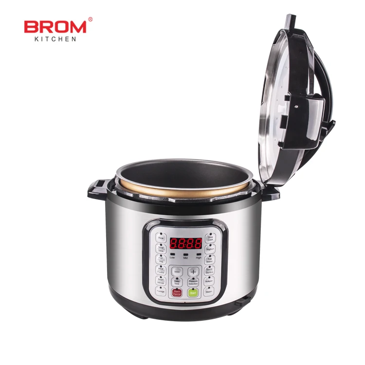  Заводская цена pressur multicooker оптовая продажа Кухонная машина нержавеющая сталь внутренняя кастрюля рисоварка электрическая скороварка Нержавеющая электрические многофункциональные плиты