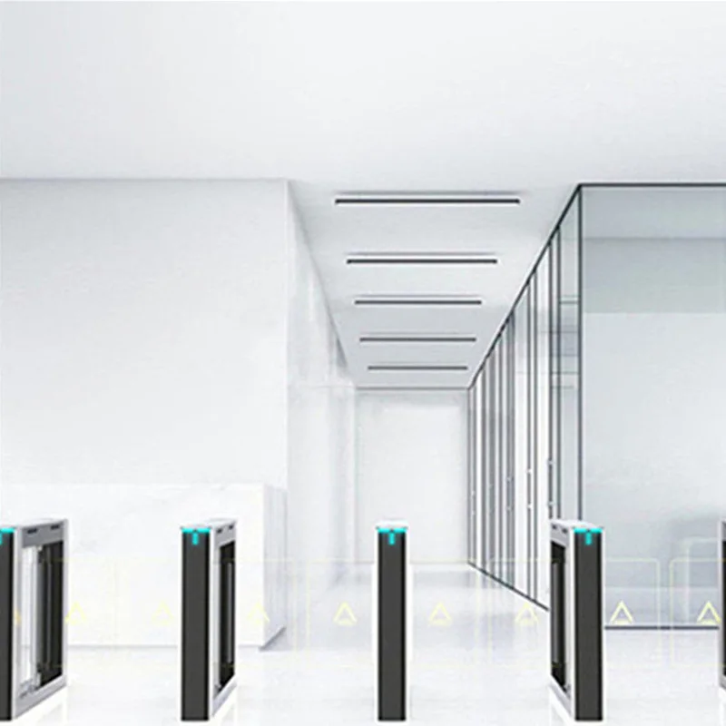 Half Height Secure Entrance Esd Tripod Turnstile Gate For Access Control System ,Turnstile Entry Systems