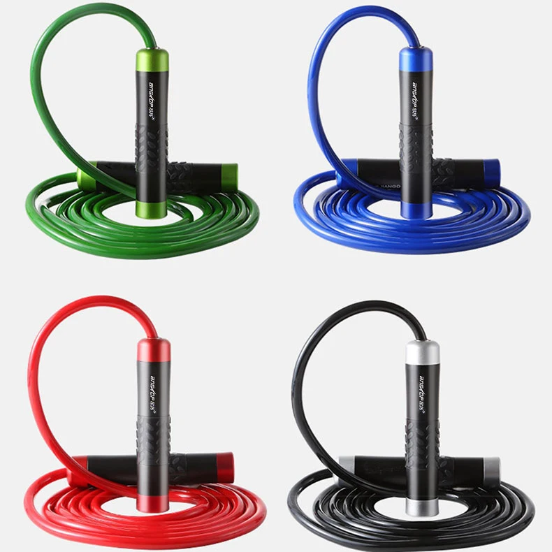 Premium Heavy Jump Rope With Adjustable Extra Thick Cable,Weighted Jump Rope,High speed PVC jump rope With Bearing