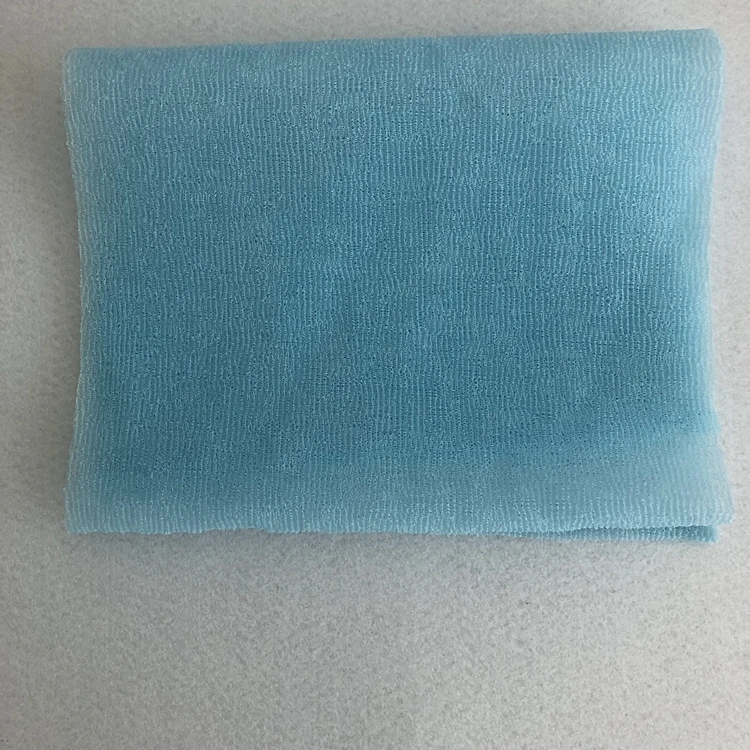 white color exfoliating face cloth scrub body cloth scrub wash cloth