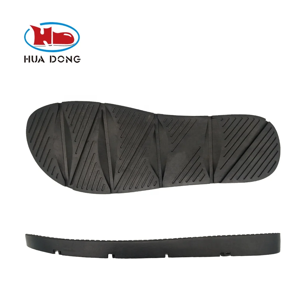 Sole Expert Huadong 2019 Hard Solid Outsole for Sandals Making Wholesale Reclaimed Rubber Sole