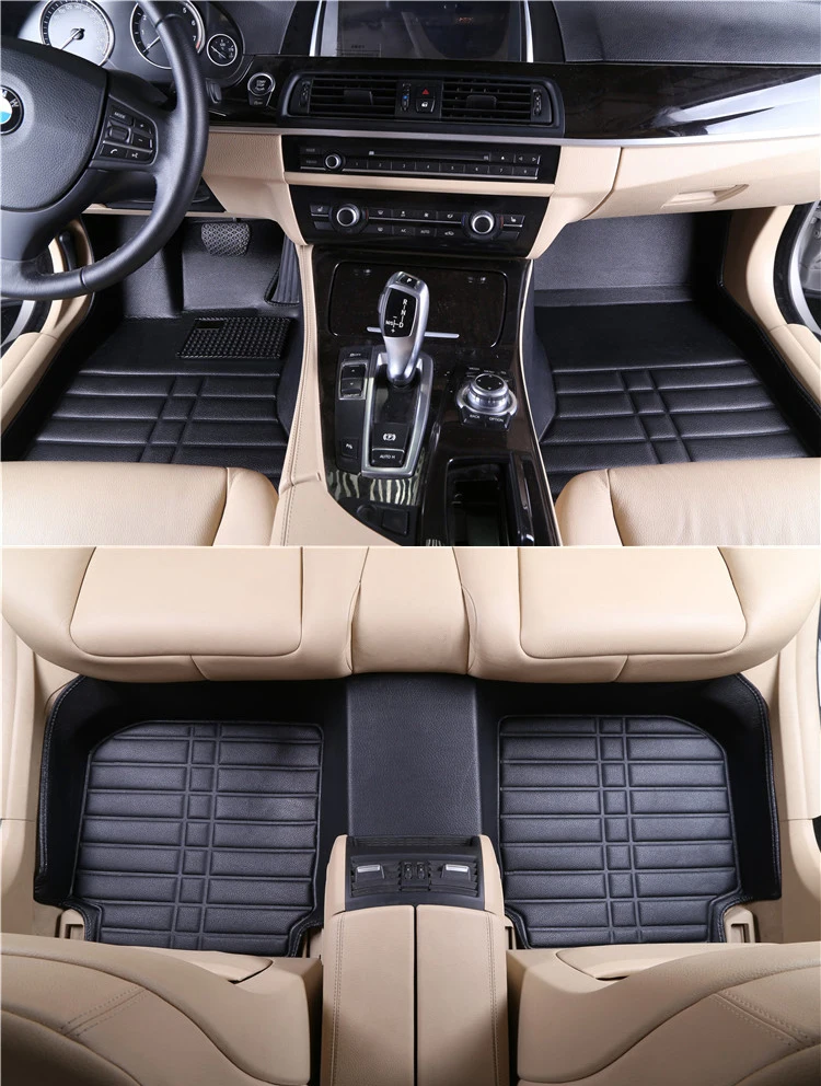 Waterproof Leather Foot Mat Car For Opel Zafira