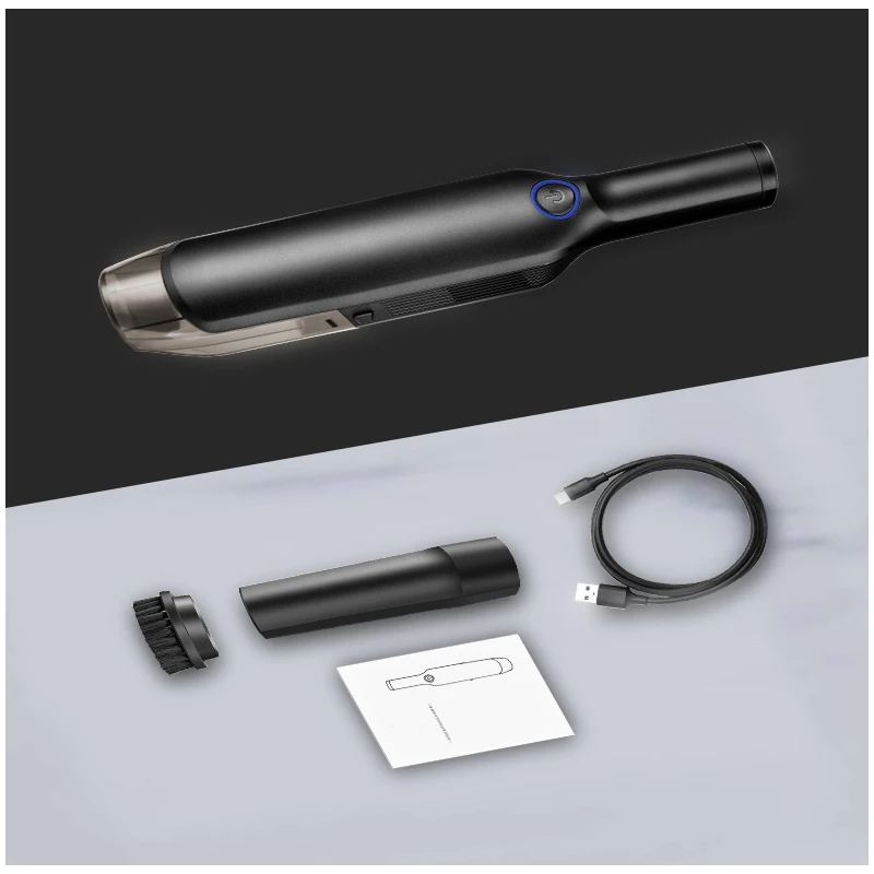 Steel Hepa 4800Pa DC12V Newest Promotion 120W Real Wet and Dry Powerful Portable Car Vacuum