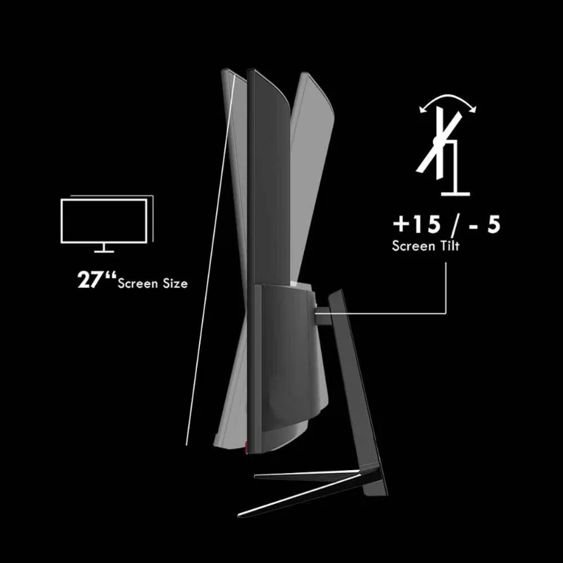 Oem 19 20 21.5 22 24 27 32 Inch Anti Light Pc Borderless Display Monitors Computer Desktop Gaming 165hz 2k 4k Lcd Monitor