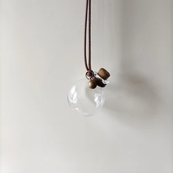 New Design Glass Air Freshener Unique Car Perfume Diffuser Bottle Pendant