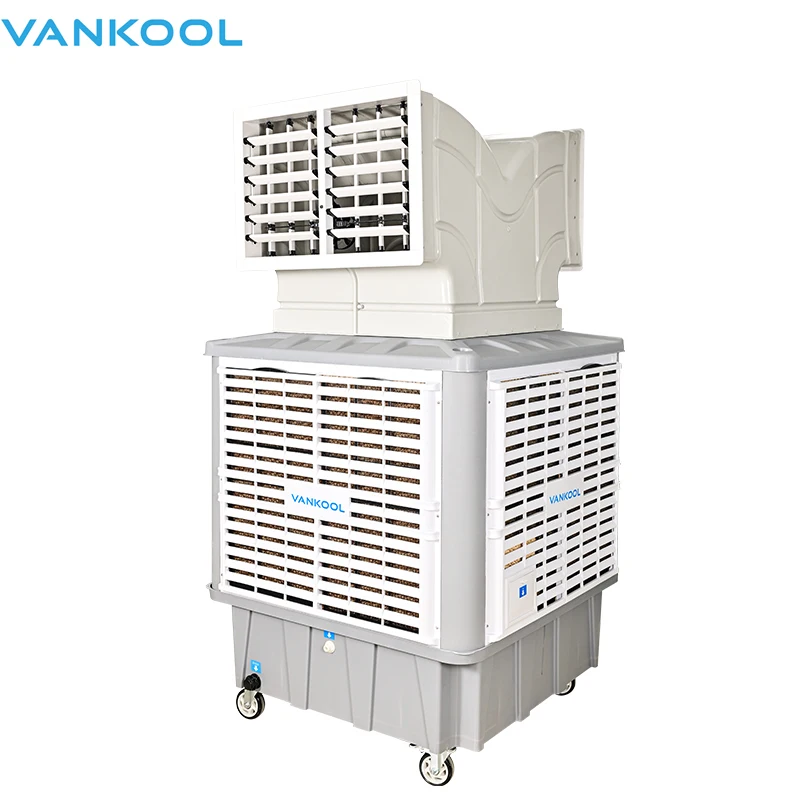 remote ducted cooler industrial air water cooler outdoor misting cooling system cabinet air cooling unit desert water cooler