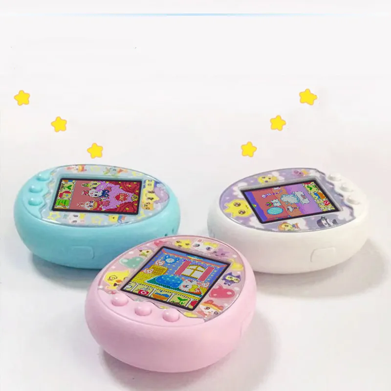 Новейший Tamagotchis забавные детские Электронные Домашние животные игрушки домашнее животное в одном виртуальный кибер питомец интерактивная игрушка Цифровой HD экран E-Pet