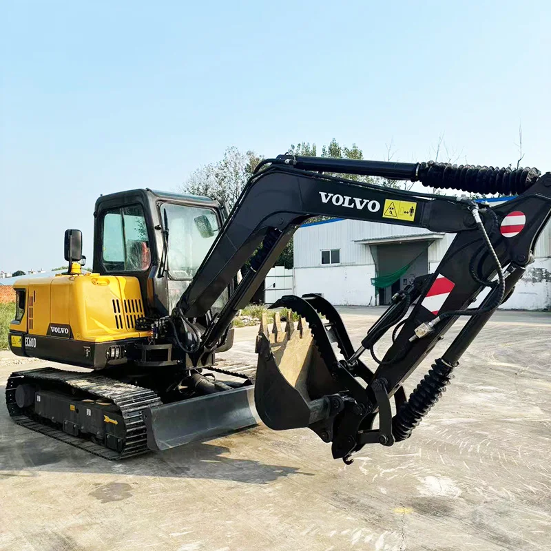 Б/у низкая цена Volvo Ec 60 использованные экскаваторы для продажи оригинальный volvo в хорошем состоянии