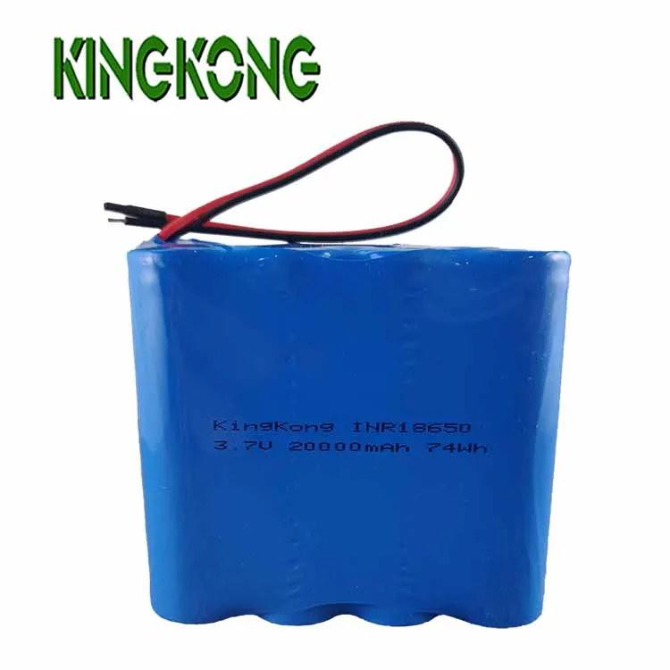 Wholesale 18650 Rechargeable Lithium Cell INR18650 3.7v 20Ah Li-ion Battery pack for Toys Bluetooth Smart OEM Customized Tools