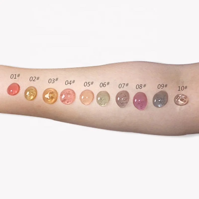 Fruit Lip Gloss transparent base oil self-contained bag DIY Moisturizing Lip Gloss no logo