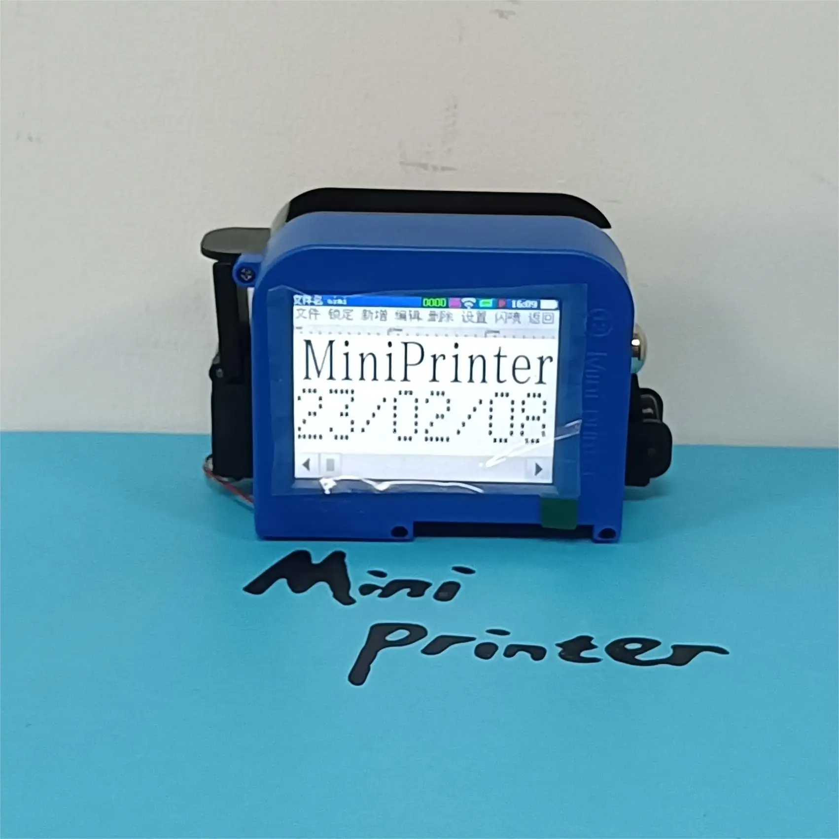 D&H Mini  Inkjet Printer Expiry Date Coding QR Code Barcode Logo Hand Printer Portable Handheld Thermal Inkjet Printer