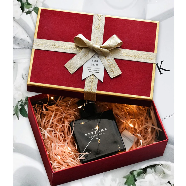 High quality custom logo printing paper gift packaging box professional manufacturing gift box