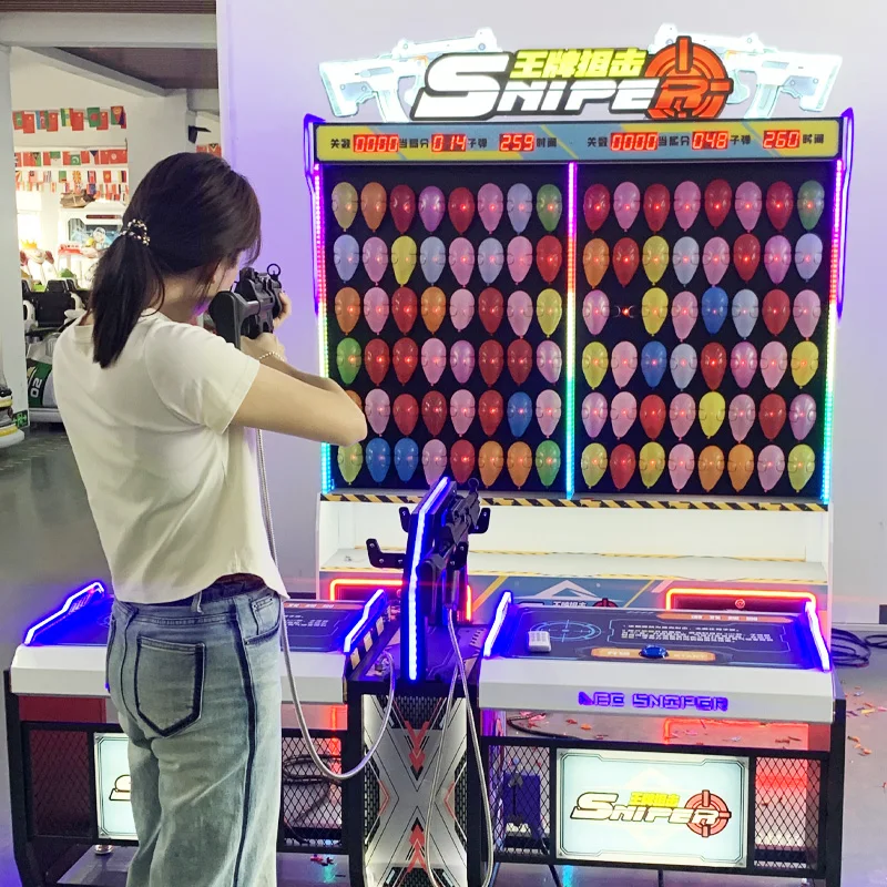 Carnival Booth Game Machine Laser Shooting Amusement Equipment Shooting Machine Arcade Game Machine Amusement Park Facilities