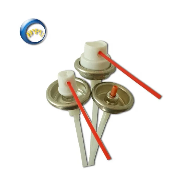 wholesale sale one inch all direction valve for Car care aerosol valve BYU GROUP