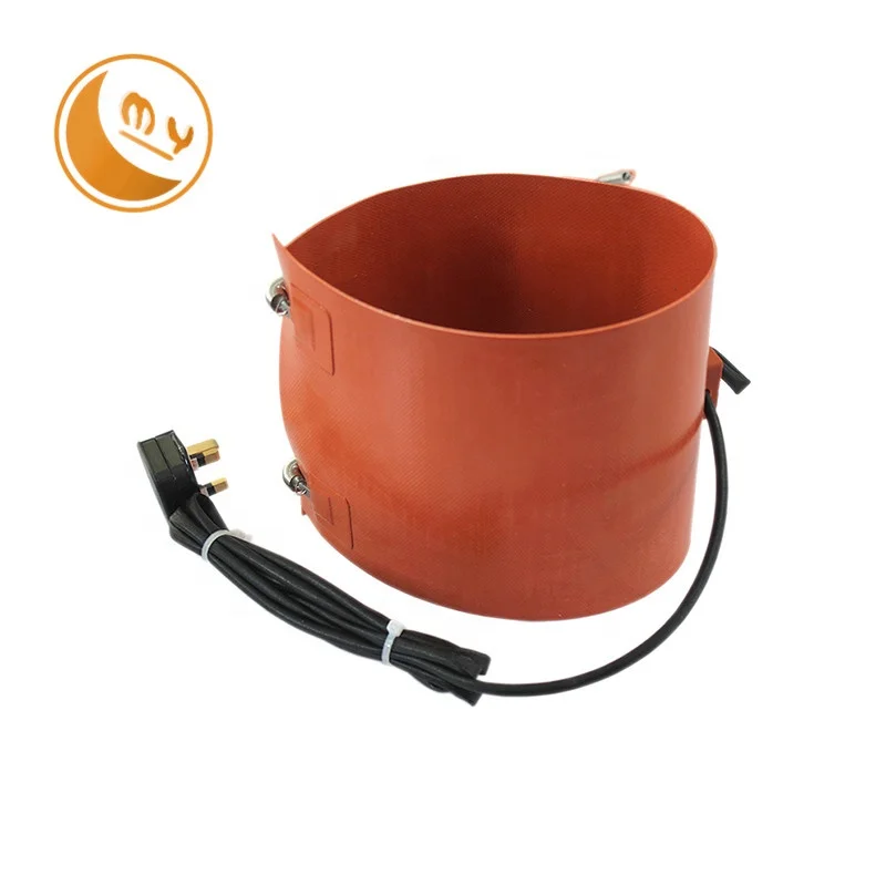 direct factory ceramic industrial 3kw belt assembly oil bitumen silicone rubber grease bending drum heater