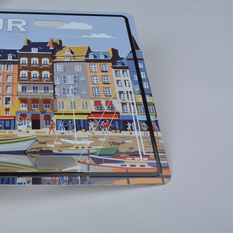 Wholesale Custom Logo Embossed Car Number Plate Souvenir Metal Aluminum Car License Plate Decorative Car Plates