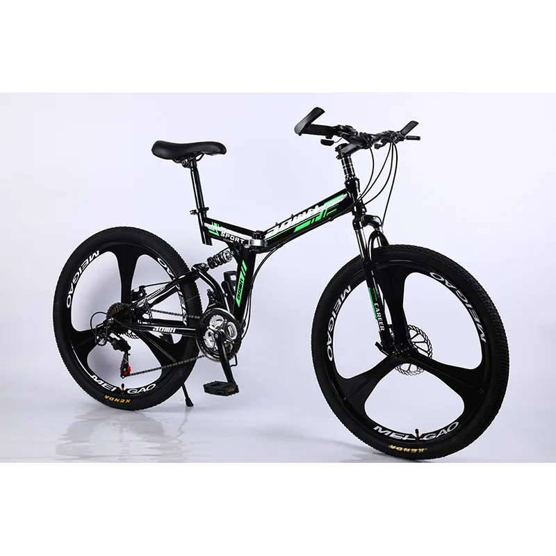 MIAI OEM chinese 26' full suspension mountainbike/cheap mtb folding bike 26 inch /bicycle mountain bike