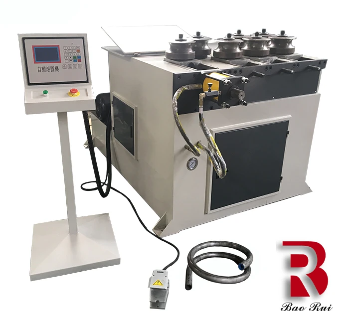 Automatic CNC Hydraulic Rolling Pipe Tube Bending Machine Greenhouse Rolling Bending Machine