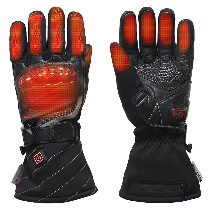 Водонепроницаемые мотоциклетные перчатки с подогревом